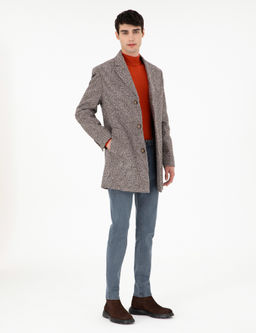 Kahverengi Slim Fit Ka_e Kaban