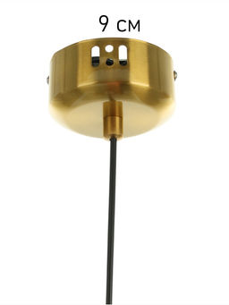 Светильник «Кёльн» 1×40 Вт Е27 бронза/черный 32×32×100 см