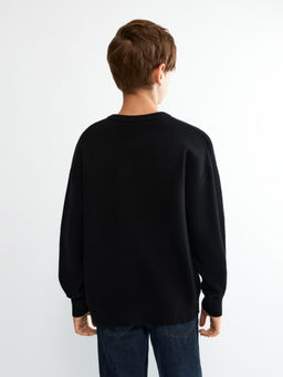 ACOOLA / Джемпер детский для мальчиков Cheto черный  фото 4