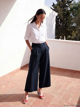 Брюки женские Loose Fit плиссированные