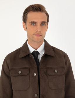 Kahverengi Deri Ceket - Pierre cardin фото 2
