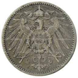 1 марка 1893 года J Германия