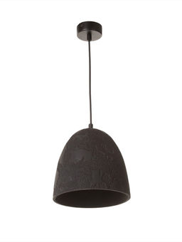 Светильник потолочный BayerLux «Брюс», 1×40 Вт, Е27, черный, 22×22х+120 см