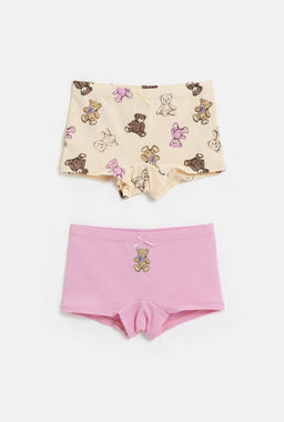 ACOOLA / Трусы детские для девочек в наборе из 2шт Vorona цвет в ассортименте