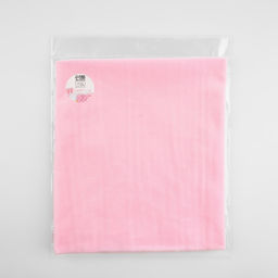 Цена за 2 шт. Лоскут плюш, 50×50 см, 220 г/м, светло-розовый №57