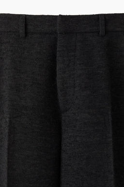 Pantalon texturizado en mezcla de lana - H&m фото 6