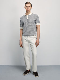 Вязаное поло / Zarina  фото 2