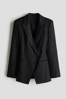 Americana en mezcla de lino Easy Care Slim Fit