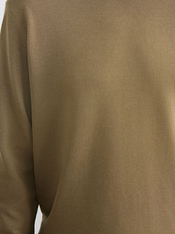 Bisiklet Yaka Erkek Triko Kazak