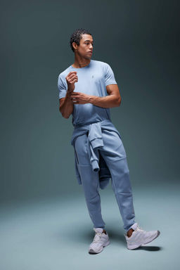 DeFactoFit Облегающие спортивные штаны для бега с двойными карманами из гибкой ткани для подводного плавания с аквалангом  фото 2