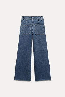 ZW COLLECTION HIGH-WAIST WIDE-LEG JEANS - Zara фото 21