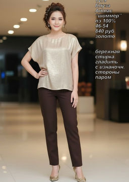 блузка нарядная вечерняя - Lavelis фото 9