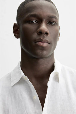 100% LINEN SHIRT - Zara фото 21