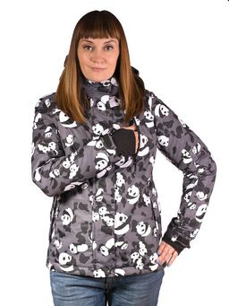 Женская Горнолыжная куртка Панда-1 Sportsolo.ru  фото 4