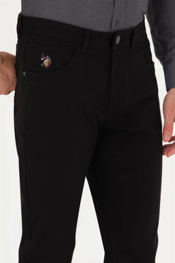 Мужские черные брюки из плотной ткани/чиносы Неожиданная скидка в корзине - U.s. polo assn фото 5