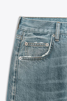 ZW COLLECTION MID-WAIST BAGGY JEANS - Zara фото 4