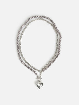 ACOOLA / Бусы детские Eoin серебристый  фото 3