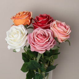 Цветок искусственный Роза / W78023 /уп 600/ - Галеонтрейд фото 7