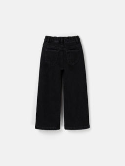 Джинсы палаццо Уголь утепленные - Bungly фото 3