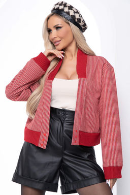 Жакет Модный (красный) Б8892 - Lt collection фото 3