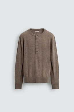 WOOL BLEND BAKER COLLAR JUMPER - Zara фото 7