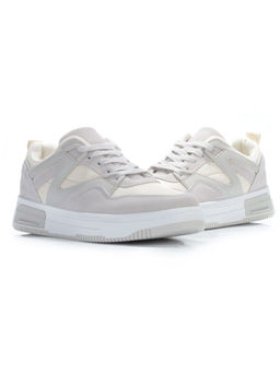 05-6029-36 GRAY/BEIGE Кроссовки женские (искусственные материалы) - No name фото 12