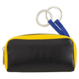 Итальянская кожаная ключница DuDu серии Bahamas | черный - Dudubags фото 3