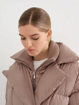 Conso/WDL 230504 - almond Пуховое пальто  фото 2