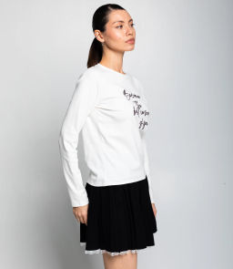 Лонгслив #КТ8921 (2), молочный - Dommod фото 2