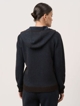 Джемпер из пуха яка и верблюда 4160 синий