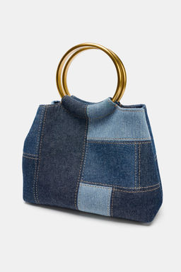 PATCHWORK MINI BUCKET BAG - Zara фото 10