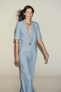 STRAIGHT-LEG TROUSERS WITH DARTS - Zara фото 5