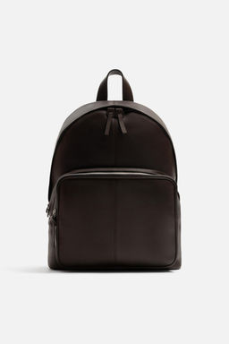LEATHER BACKPACK - Zara фото 3