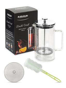 Френч-пресс DOUBLE WALL 1000мл+аксессуары - Attribute фото 2
