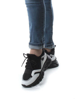 05-P96-1Z BLACK Кроссовки женские зимние (натуральная кожа, шерсть) - Фабричный китай фото 2