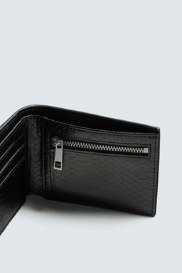 CROCODILE EMBOSSED WALLET - Zara фото 4