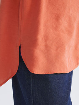 Oversize Modal Kar???ml? Kad?n G?mlek Tunik