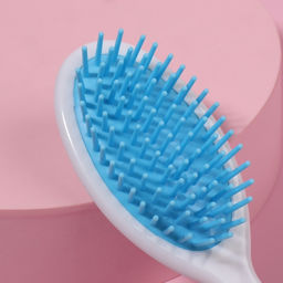 Расчёска - мини массажная, 4.5×13 см, МИКС