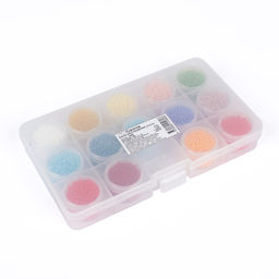 Бисер Чехия GAMMA Набор бисера GNK 10/0 2.3 мм 140 г 14 цветов 1-й сорт