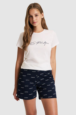 Kad_n Ekru Pijama Tak_m_