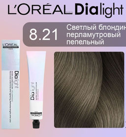 DIA Light 8.21 Светлый блондин перламутровый пепельный, крем-краска 60 мл