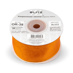 Лента капроновая 38 мм ( 1 1/2 ) BLITZ OR-38 22.8 м  0.5 м СК/Распродажа