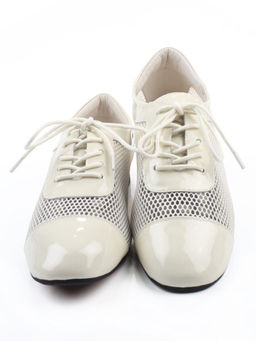 03-H17C-30NX LT. BEIGE Полуботинки женские (натуральная кожа)