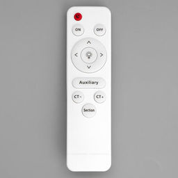 Светильник с ПДУ 1767/3 LED 50 Вт 3000-6000К диммер розовый 48?54?6 см BayerLux