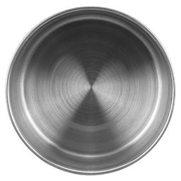 Банка для сыпучих продуктов из нержавеющей стали 0,8л, д12,5см, h7,5см, крышка пластмассовая с пароотводом, цветной корпус, зеленый, в коробке (Китай) - Домашняя мода фото 3