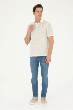 Мужская футболка светло-хаки - U.s. polo assn фото 4