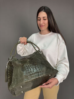 Сумка женская из телячьей кожи