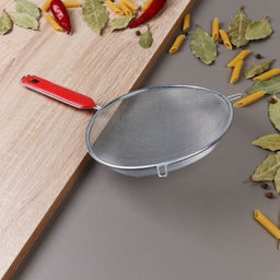 Сито с ручкой 18 см металл, ручка пластик / HW-655 /уп 300/ - Галеонтрейд фото 3