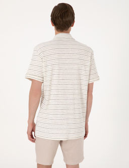 Bej Regular Fit _rme G_mlek - Pierre cardin фото 12