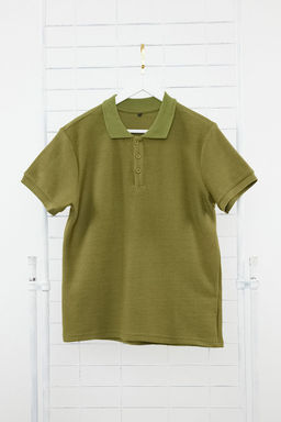 TRENDYOL MAN Beyaz Regular/Normal Kesim K?sa Kol Dokulu Dugmeli Polo Yaka T-shirt TMNSS23PO00018 - Trendyolmilla фото 24